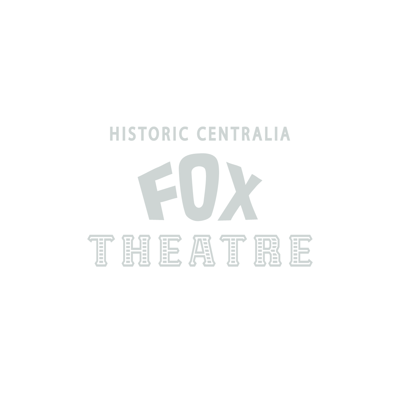 Logo for Historic Centralia Fox Theatre by Kraken Design